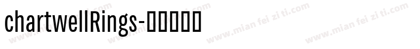 chartwellRings字体转换