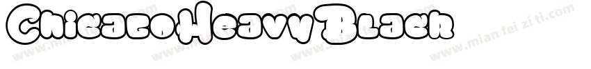 ChicagoHeavyBlack字体转换