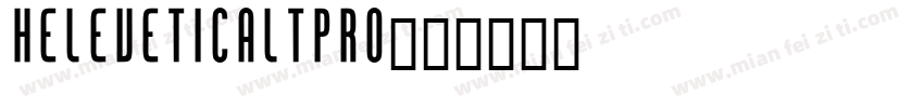 HeleveticaLTPro字体转换