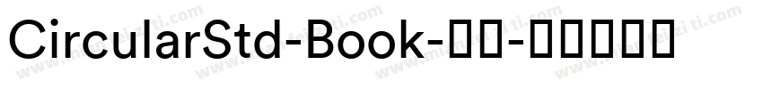 CircularStd-Book-普通字体转换
