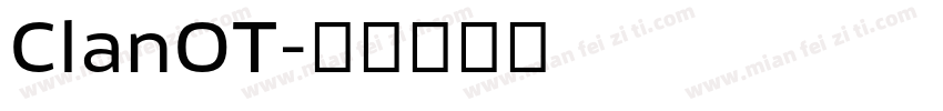 ClanOT字体转换