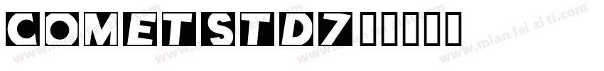 CometStd字体转换