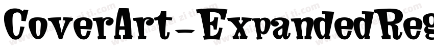 CoverArt-ExpandedRegular字体转换