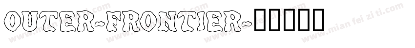 OUTER-FRONTIER字体转换