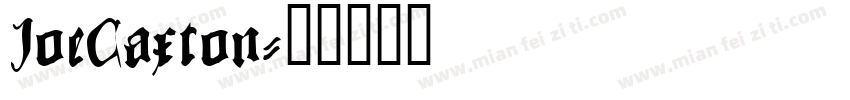 JoeCaxton字体转换
