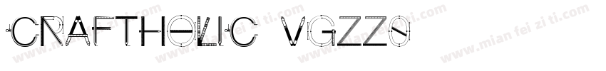 CraftHolic-VGzz0字体转换