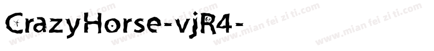 CrazyHorse-vjR4字体转换
