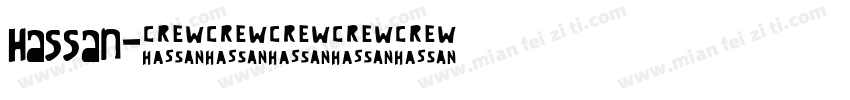 Hassan字体转换