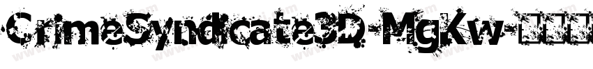 CrimeSyndicate3D-MgKw字体转换