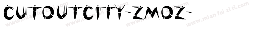 CutoutCity-ZMoz字体转换