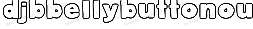 DjbBellyButtonOuttie-vO3L字体转换