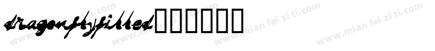 DRAGONFLYFilled字体转换