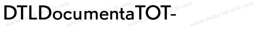 DTLDocumentaTOT字体转换