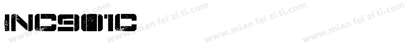 INC901C字体转换