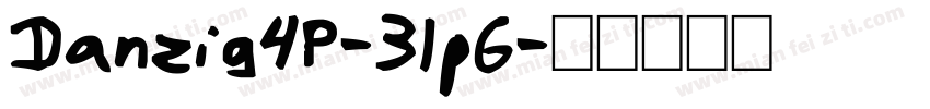 Danzig4P-3lpG字体转换