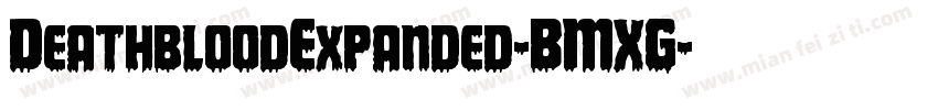 DeathbloodExpanded-BMXG字体转换