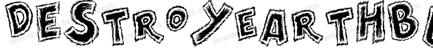 DestroyEarthBb-J2Z7字体转换