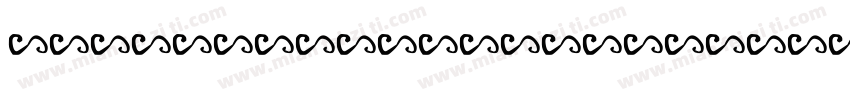 DingleHuckleberryItalic-rRGA字体转换