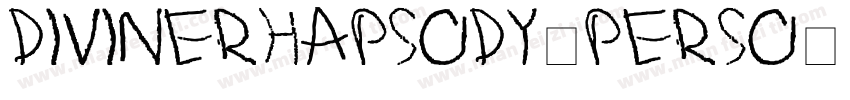 DivineRhapsody-Perso字体转换