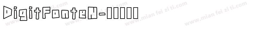 DigitFonteN字体转换