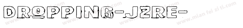 Dropping-JZRE字体转换