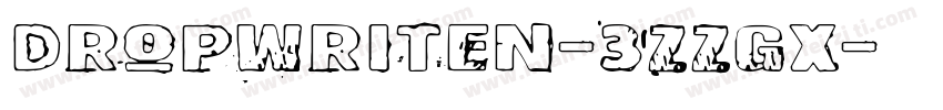 Dropwriten-3zzgX字体转换