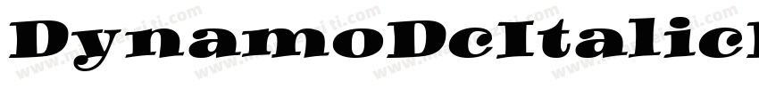 DynamoDcItalicDC字体转换