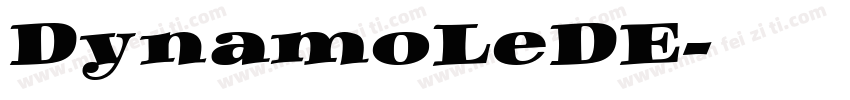 DynamoLeDE字体转换