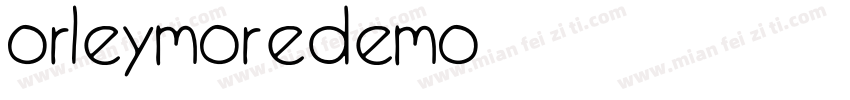 OrleymoreDemo字体转换