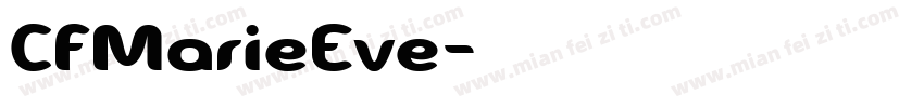CFMarieEve字体转换