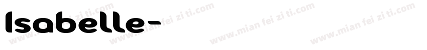 Isabelle字体转换