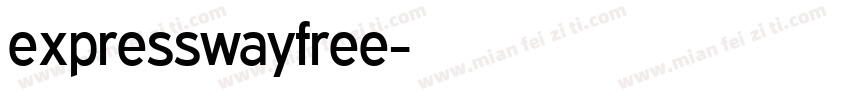 expresswayfree字体转换
