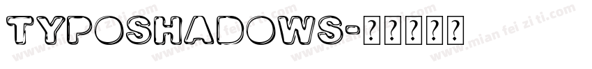 TypoShadows字体转换