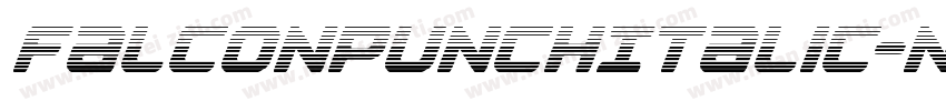 FalconPunchItalic-nzPJ字体转换