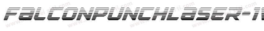 FalconPunchLaser-1W34字体转换