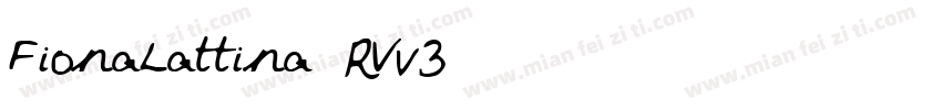 FionaLattina-RVv3字体转换