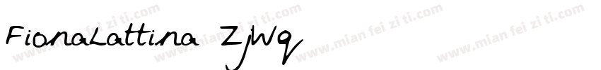 FionaLattina-ZjWq字体转换