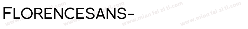Florencesans字体转换