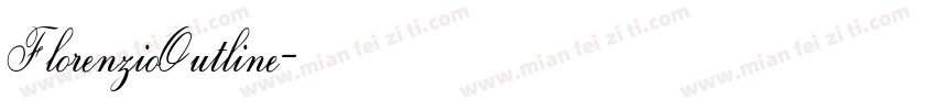 FlorenzioOutline字体转换