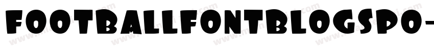 footballfontblogspo字体转换