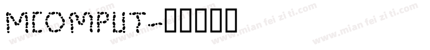 Mcomput字体转换