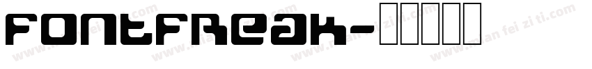 FontFreak字体转换