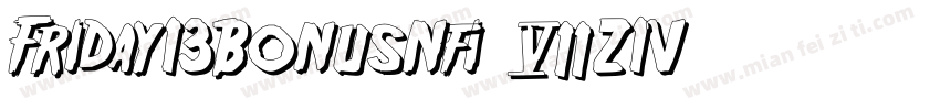 Friday13BonusNfi-7Z1V字体转换