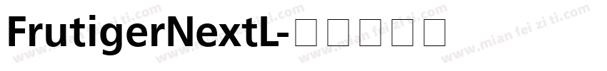FrutigerNextL字体转换