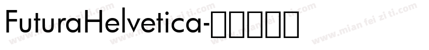 FuturaHelvetica字体转换