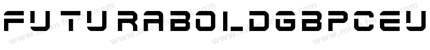 Futura-Bold-GBpc-EUC字体转换