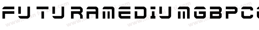 Futura-Medium-GBpc-E字体转换