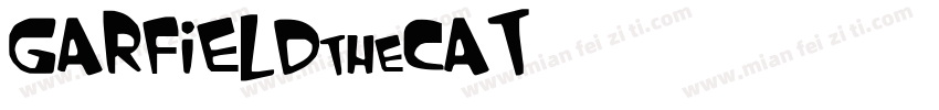 GARFIELDtheCAT字体转换