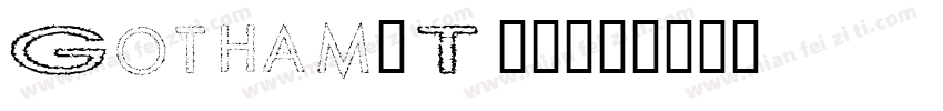 Gotham(T1)字体转换