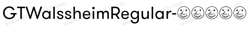 GTWalssheimRegular字体转换